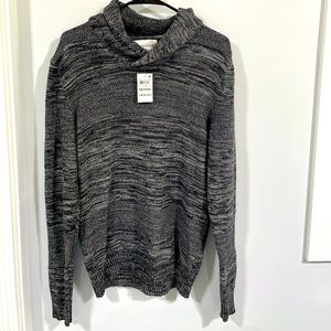 NWT Sun + Stone Men’s Medium Cowl Sweater